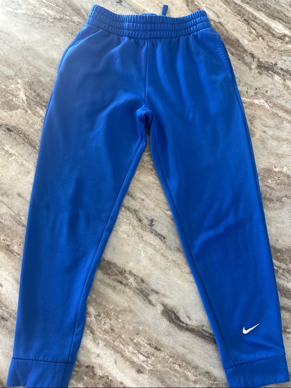 Nike Royal Blue Kids Athletic Joggers